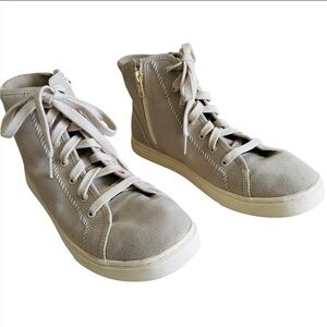Olukai Pilahi Canvas Hi-Top Sneakers Size 10